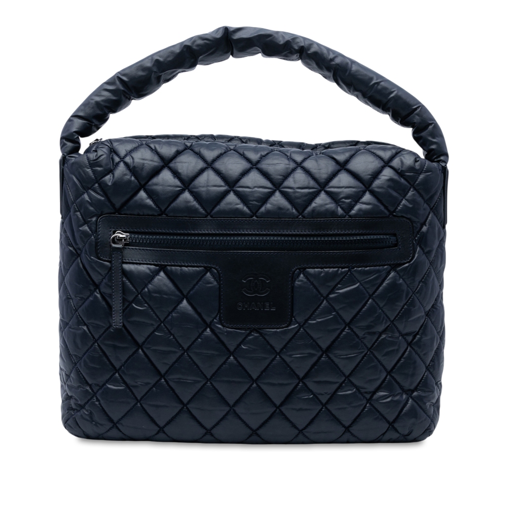 Pre-Loved Chanel Quilted Nylon Coco Cocoon Hobo